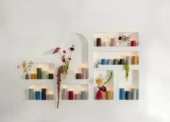 Uyuni Lighting LED pillar candle, 5,8 x10 cm, nordic white