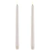 Uyuni Lighting LED taper candle, 25 cm, 2 pcs, vanilla