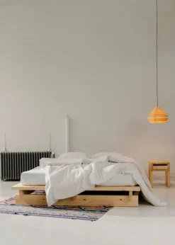 Vaarnii 017 Aamu bed frame, 160 cm, pine