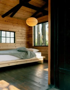 Vaarnii 017 Aamu bed frame, 160 cm, pine