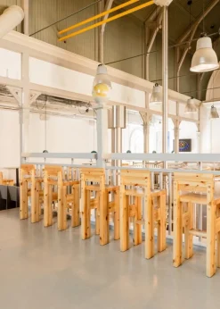 Vaarnii 001 bar stool, 76 cm, pine