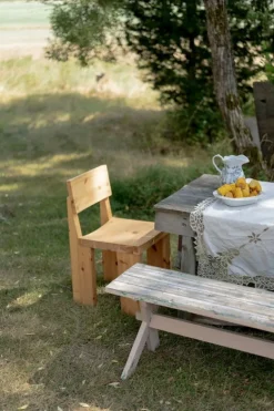 Vaarnii 001 dining chair, pine