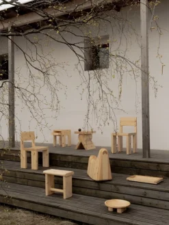 Vaarnii 001 dining chair, pine