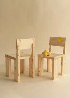 Vaarnii 001 dining chair, pine