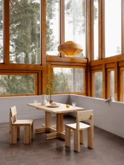 Vaarnii 001 dining table, rectangular, 160 cm, pine
