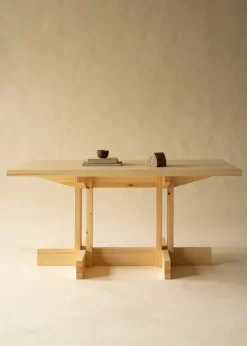 Vaarnii 001 dining table, rectangular, 160 cm, pine