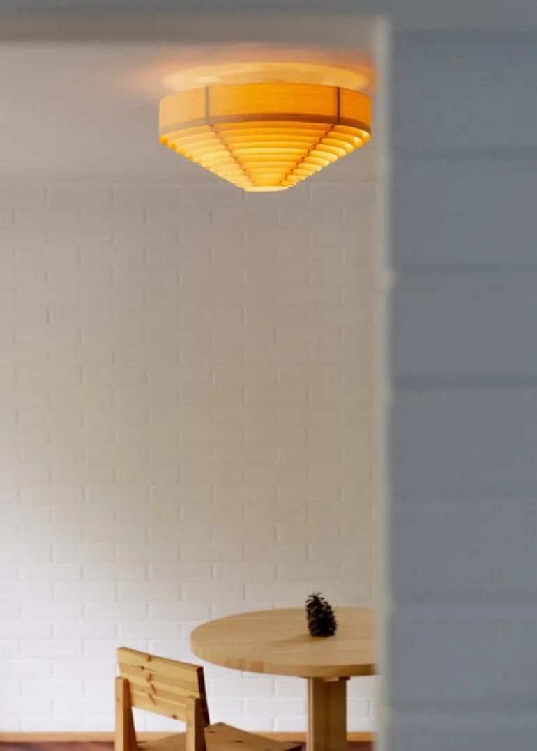 Vaarnii 1005 Hans ceiling lamp, 55 cm, pine