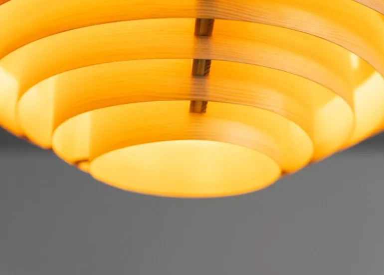 Vaarnii 1005 Hans ceiling lamp, 55 cm, pine