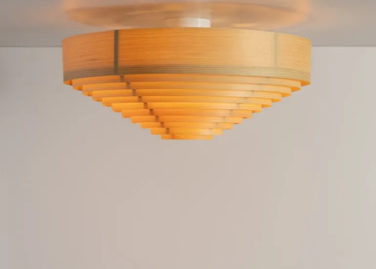 Vaarnii 1005 Hans ceiling lamp, 55 cm, pine