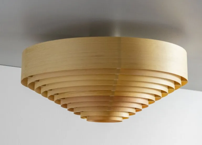 Vaarnii 1005 Hans ceiling lamp, 55 cm, pine