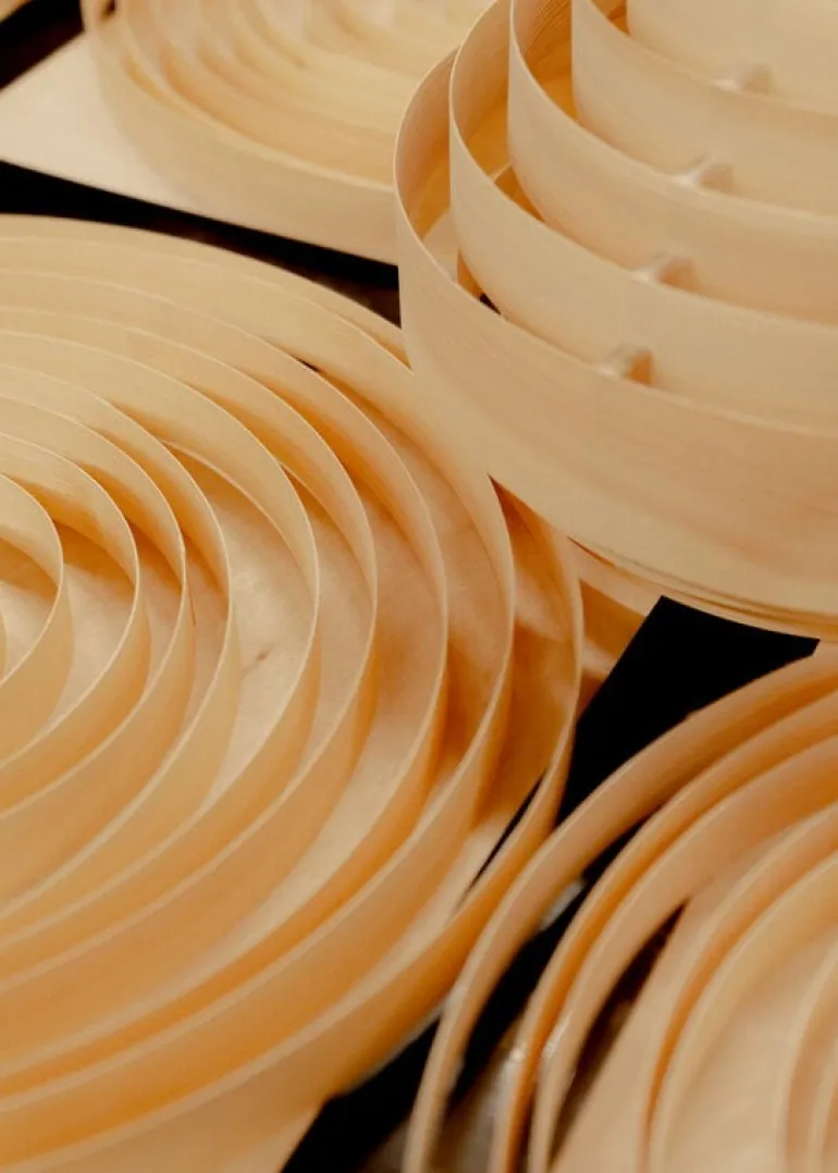 Vaarnii 1005 Hans ceiling lamp, 42 cm, pine