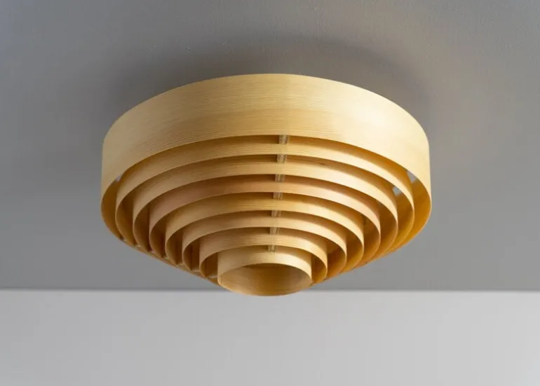 Vaarnii 1005 Hans ceiling lamp, 42 cm, pine