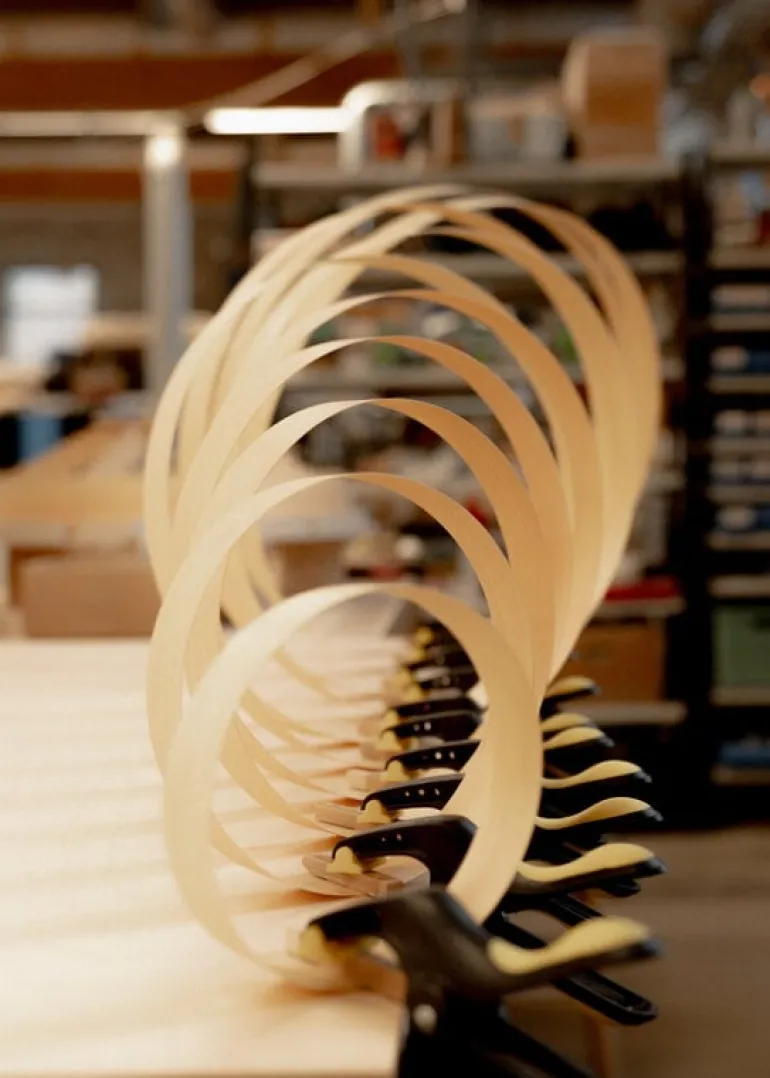 Vaarnii 1005 Hans ceiling lamp, 42 cm, pine