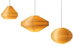 Vaarnii 1002 Hans pendant XL, 70 cm, pine