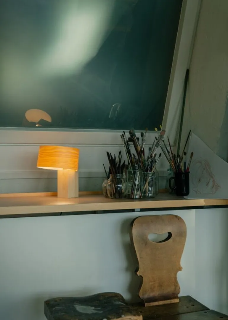 Vaarnii 018 Hoop table lamp, small