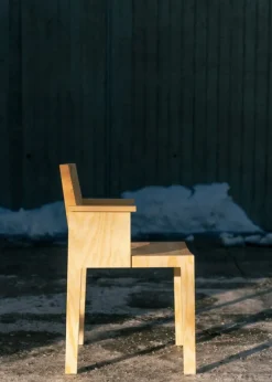 Vaarnii 016 Maasto dining armchair, pine