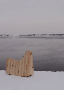 Vaarnii 014 Norppa rocking toy, pine