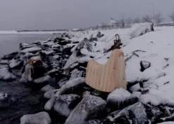 Vaarnii 014 Norppa rocking toy, pine