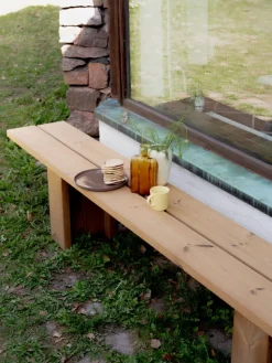 Vaarnii 013 Osa outdoor bench, 270 cm, pine