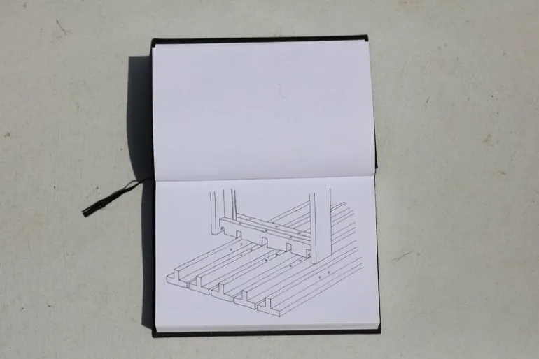 Vaarnii 013 Osa outdoor dining table, 182 cm, pine