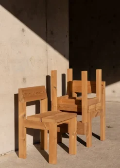 Vaarnii 013 Osa outdoor dining chair, pine