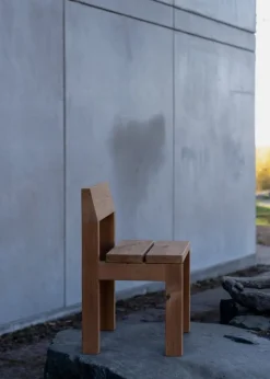 Vaarnii 013 Osa outdoor dining chair, pine