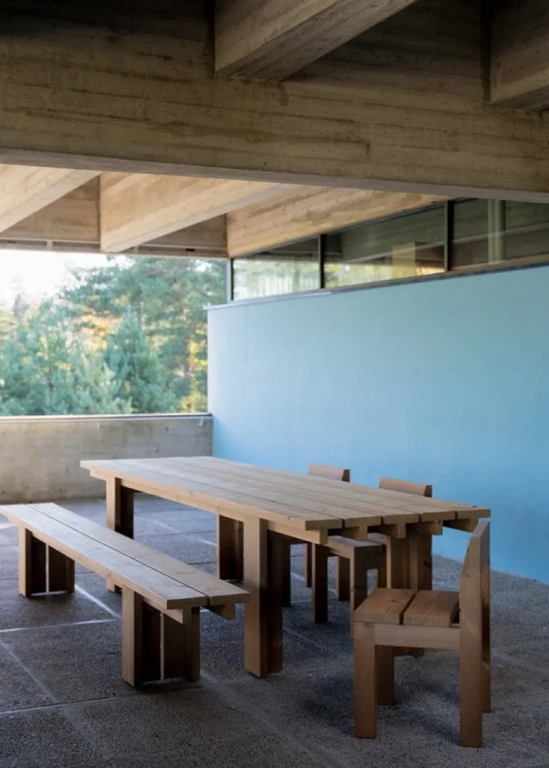 Vaarnii 013 Osa outdoor dining table, 270 cm, pine