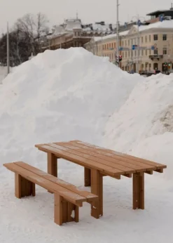 Vaarnii 013 Osa outdoor dining table, 270 cm, pine