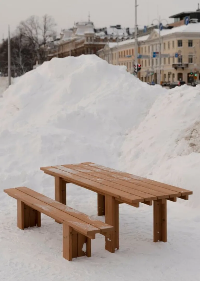 Vaarnii 013 Osa outdoor dining table, 270 cm, pine