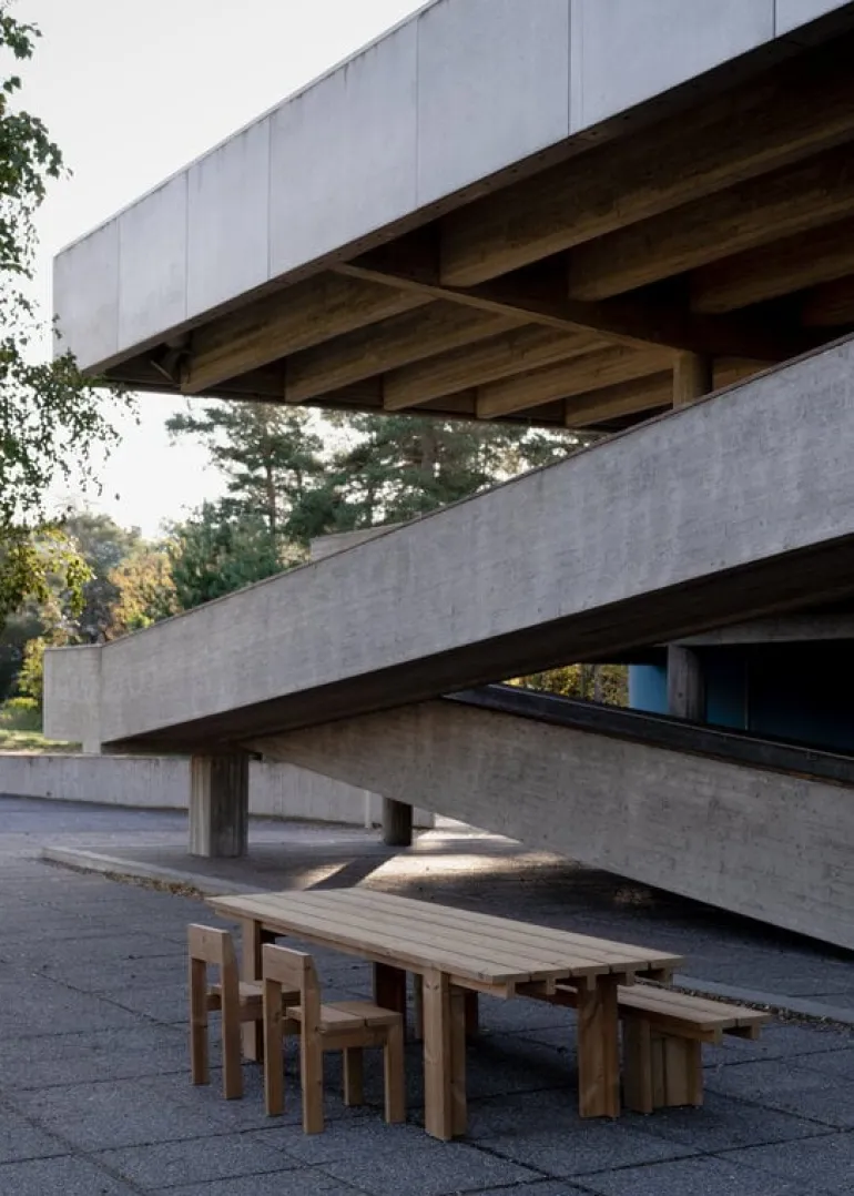 Vaarnii 013 Osa outdoor dining table, 270 cm, pine