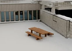 Vaarnii 013 Osa outdoor dining table, 270 cm, pine