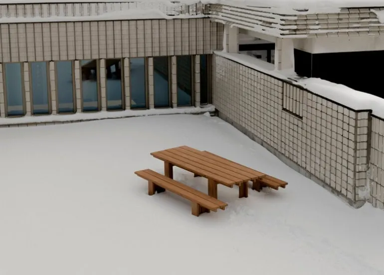 Vaarnii 013 Osa outdoor dining table, 270 cm, pine