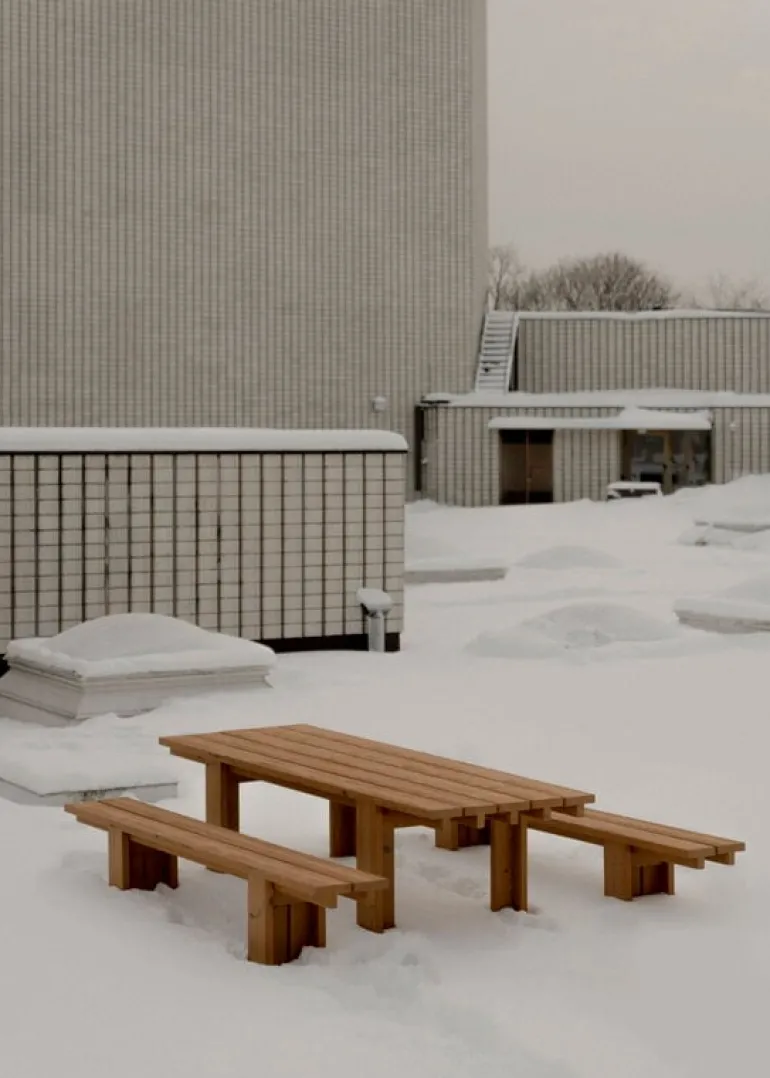 Vaarnii 013 Osa outdoor dining table, 270 cm, pine