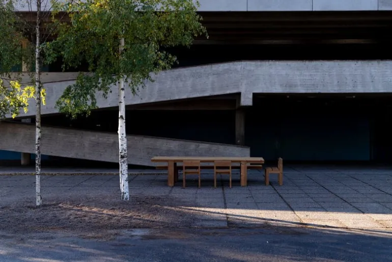 Vaarnii 013 Osa outdoor dining table, 270 cm, pine