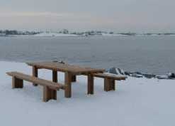 Vaarnii 013 Osa outdoor dining table, 270 cm, pine