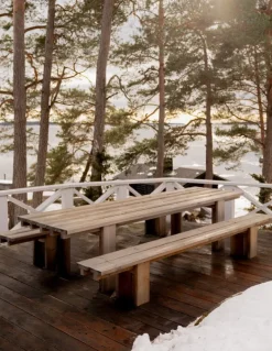 Vaarnii 013 Osa outdoor dining table, 270 cm, pine