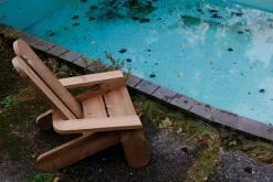 Vaarnii 015 Peace outdoor lounge chair, pine