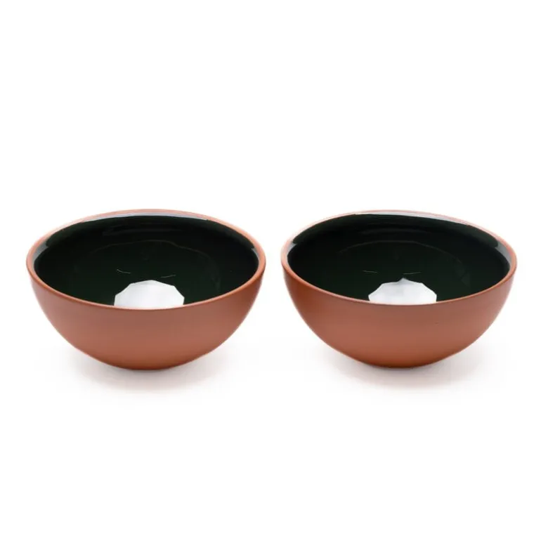 Vaidava Ceramics Earth bowl 0,4 L, moss green