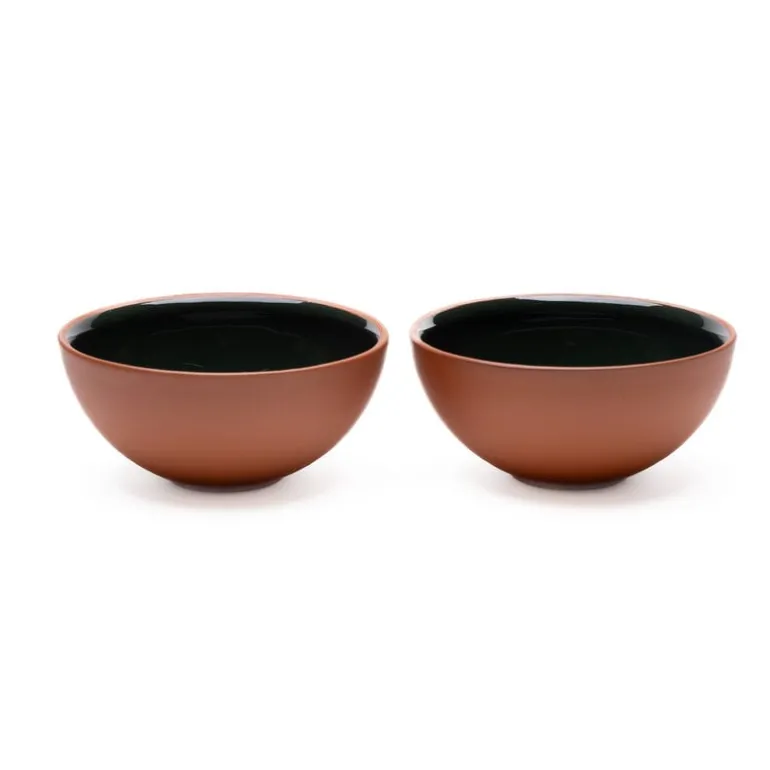 Vaidava Ceramics Earth bowl 0,4 L, moss green