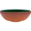 Vaidava Ceramics Earth bowl 3 L, moss green