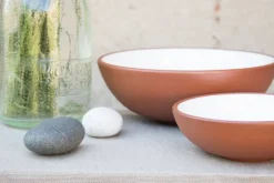 Vaidava Ceramics Earth bowl 3 L, white