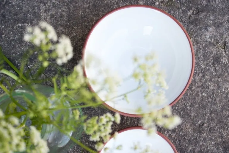 Vaidava Ceramics Earth bowl 3 L, white