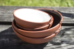 Vaidava Ceramics Earth bowl 1 L, white