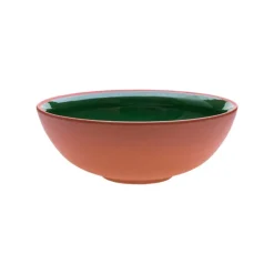 Vaidava Ceramics Earth bowl 1 L, moss green