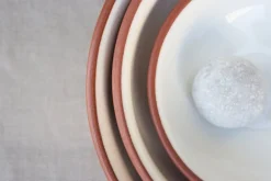 Vaidava Ceramics Earth bowl 2 L, white