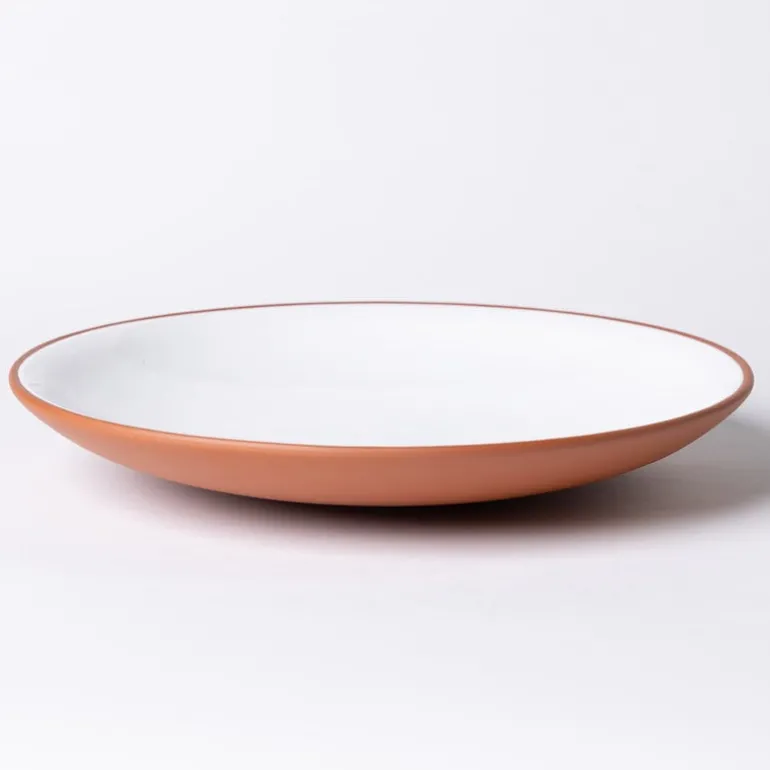 Vaidava Ceramics Earth centerpiece bowl, 39 cm, white