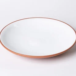 Vaidava Ceramics Earth centerpiece bowl, 39 cm, white