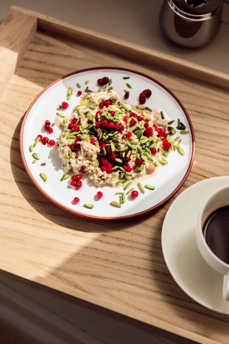 Vaidava Ceramics Earth dinner plate 22 cm, white