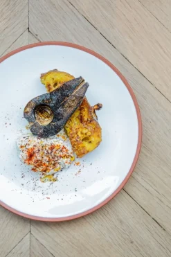 Vaidava Ceramics Earth dinner plate 22 cm, white