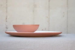 Vaidava Ceramics Earth dinner plate 22 cm, white